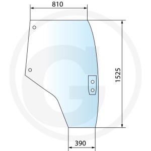 GRANIT Szyba drzwi 65015049
