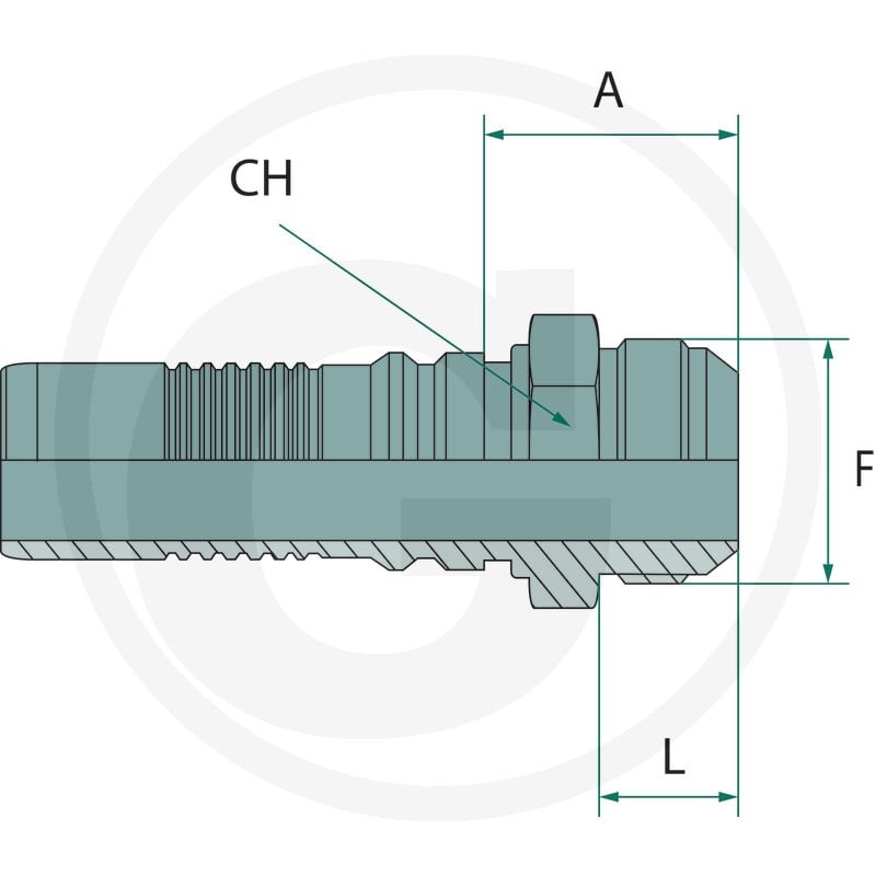 GRANIT PN 25 AGJ 1 5/8" IL 87011338 - 87011338 - Sklep rolniczy PoltechParts