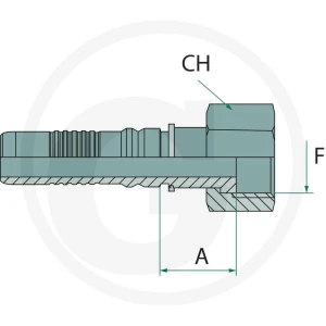 GRANIT PN 25 DKORF 1 11/16" IL 87011423