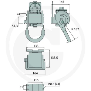 Faster Wtyczka 2P506-A-4-38GMC 86003075