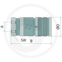 Faster FSH 12 34 GAS F 86001338 - 86001338 - Sklep rolniczy PoltechParts