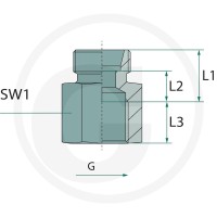 GRANIT X-GAR 42 L 1,1/2 87003834 - 87003834 - Sklep rolniczy PoltechParts