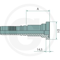 GRANIT PN 38 SFS-CAT 1 1/2" IL 87011588 - 87011588 - Sklep rolniczy PoltechParts