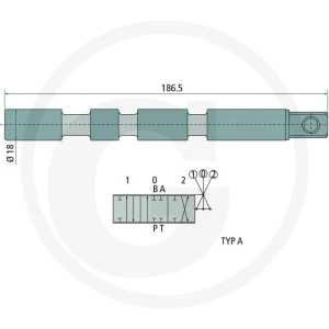 GRANIT X-P120-S-A Tłok A dwustronnego działania 87001053