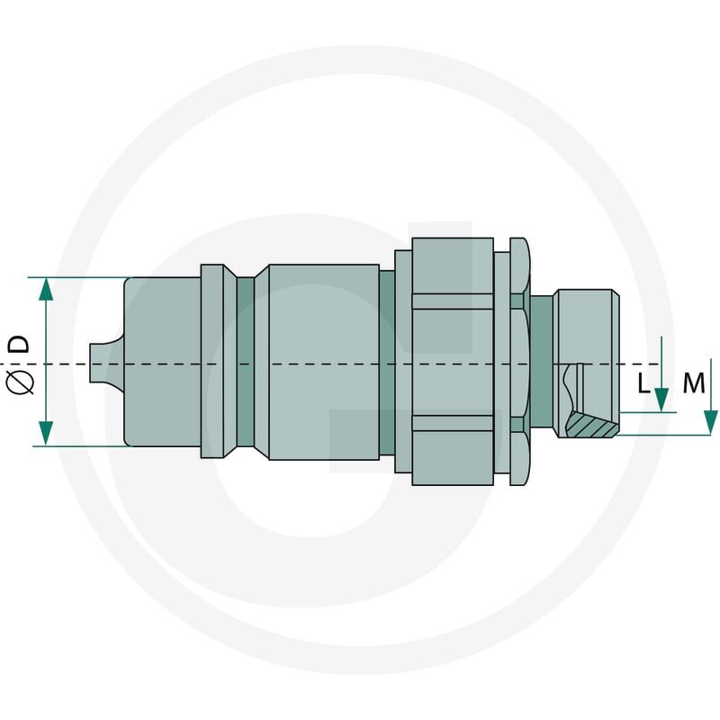 GRANIT KS 15L (M22x1,5) DN12-BG3 81511046 - 81511046 - Sklep rolniczy PoltechParts