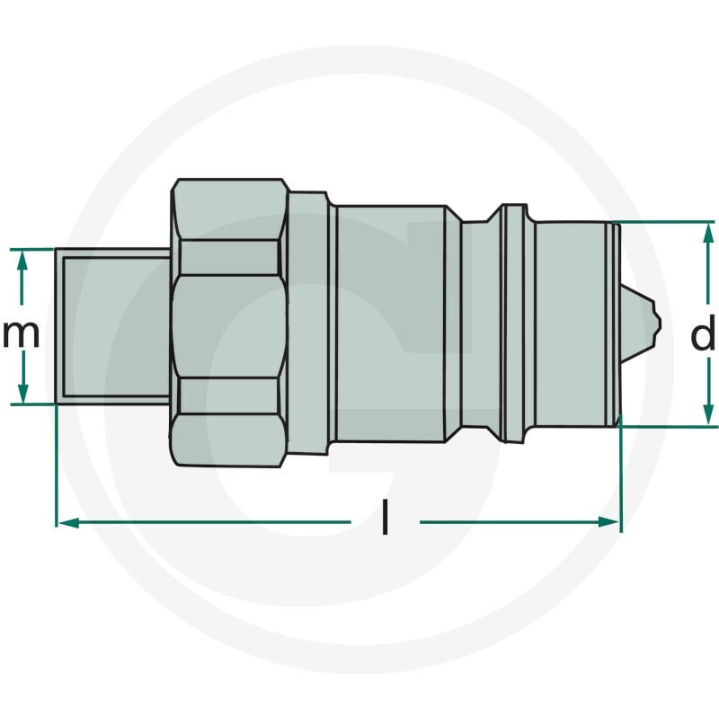 GRANIT KS UDK 12L (M18x1,5) DN12-BG3 81511081 - 81511081 - Sklep rolniczy PoltechParts
