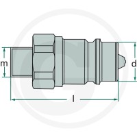 GRANIT KS UDK 12L (M18x1,5) DN12-BG3 81511081 - 81511081 - Sklep rolniczy PoltechParts