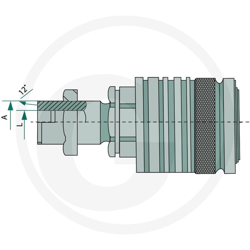 GRANIT KM-S 14S (M22x1,5) DN12-BG3 81511109 - 81511109 - Sklep rolniczy PoltechParts