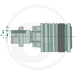 GRANIT KM-S 14S (M22x1,5) DN12-BG3 81511109