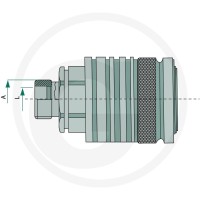 GRANIT KM 30S (M42x2,0) DN25-BG6 81511165 - 81511165 - Sklep rolniczy PoltechParts