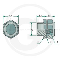 Miselli Odpowietrzenie R1/4" z filtrem z brązu 85002082 - Sklep PoltechParts