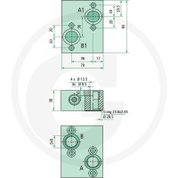 GRANIT Zawór zwrotny z kołnierzem montażowym OMP / OMR 85036048 - 85036048 - Sklep rolniczy PoltechParts