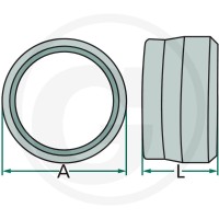 GRANIT Pierścień zaciskowy 82770134 - 82770134 - Sklep rolniczy PoltechParts