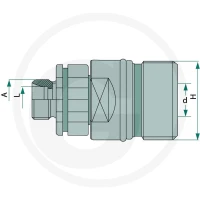 GRANIT KF 10L (M16x1,5) DN10-BG2 81510004 - 81510004 - Sklep rolniczy PoltechParts