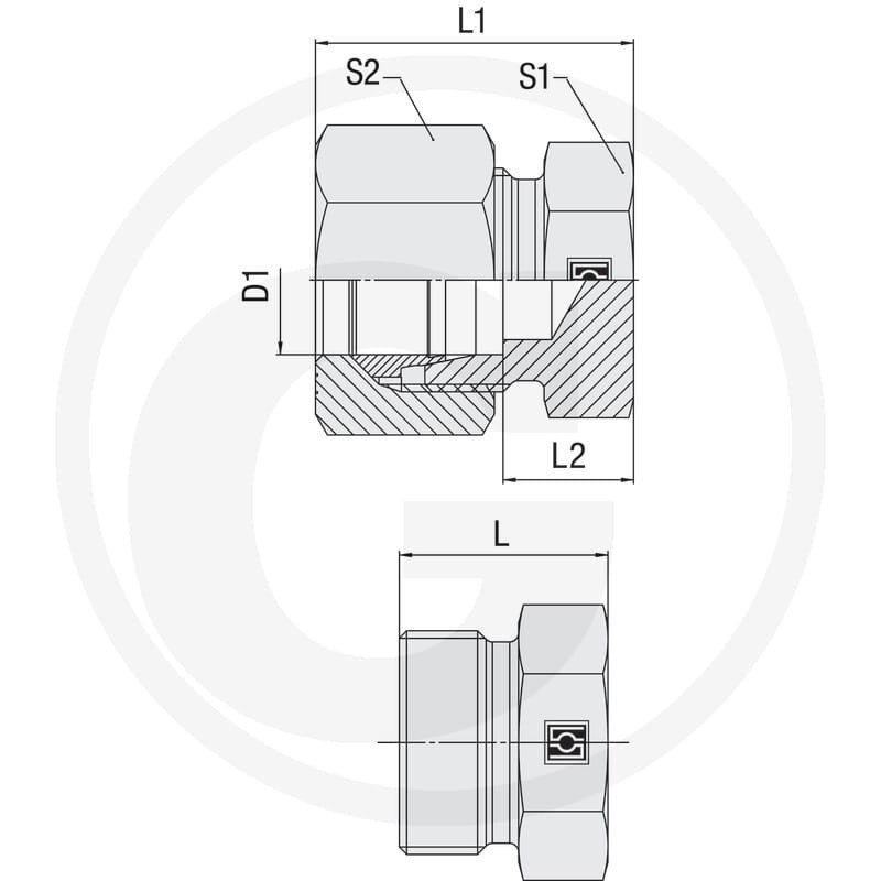 STAUFF X-EV 38 S M52x2 81602778 - 81602778 - Sklep rolniczy PoltechParts