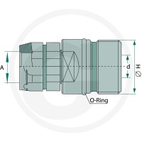 GRANIT KF (G3/8") IR DN12-BG3 81510018 - 81510018 - Sklep rolniczy PoltechParts