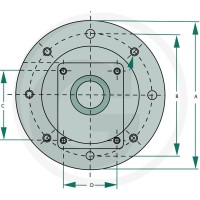 OMT Sprzęgło kłowe Ø250 grupa 3 85004028 - Sklep PoltechParts
