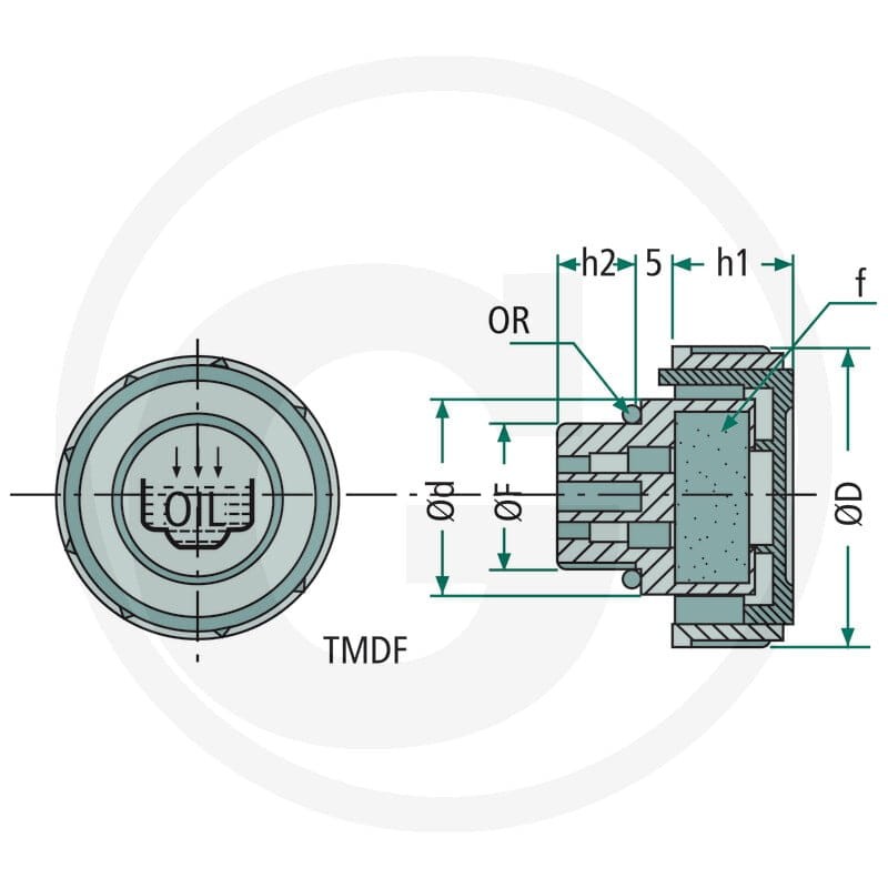 Miselli Zatyczka odpowietrzająca z tworzywa M22 x 1,5 85002097 - Sklep PoltechParts