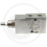 Oleodinamica Marchesini Pojedynczy zawór przeciążeniowo-zwrotno-hamujący 3/8" BSP 85002127 - Sklep PoltechParts