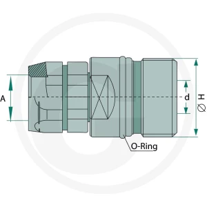 GRANIT KF (G1.1/4") IR DN32-BG8 81510205