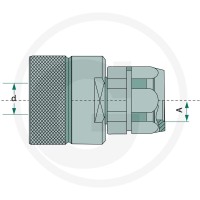 GRANIT KL (G1/4") IR DN10-BG2 81510208 - 81510208 - Sklep rolniczy PoltechParts
