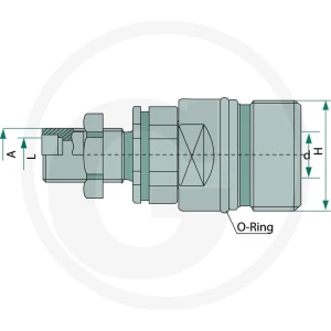 GRANIT KF-S 15L (M22x1,5) DN20-BG4 81510041