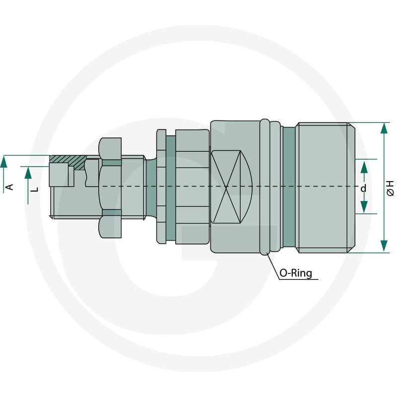 GRANIT KF-S 10S (M18x1,5) DN10-BG2 81510169 - 81510169 - Sklep rolniczy PoltechParts