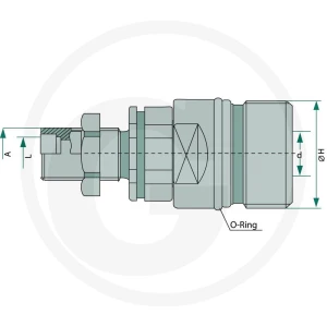 GRANIT KF-S 10S (M18x1,5) DN10-BG2 81510169