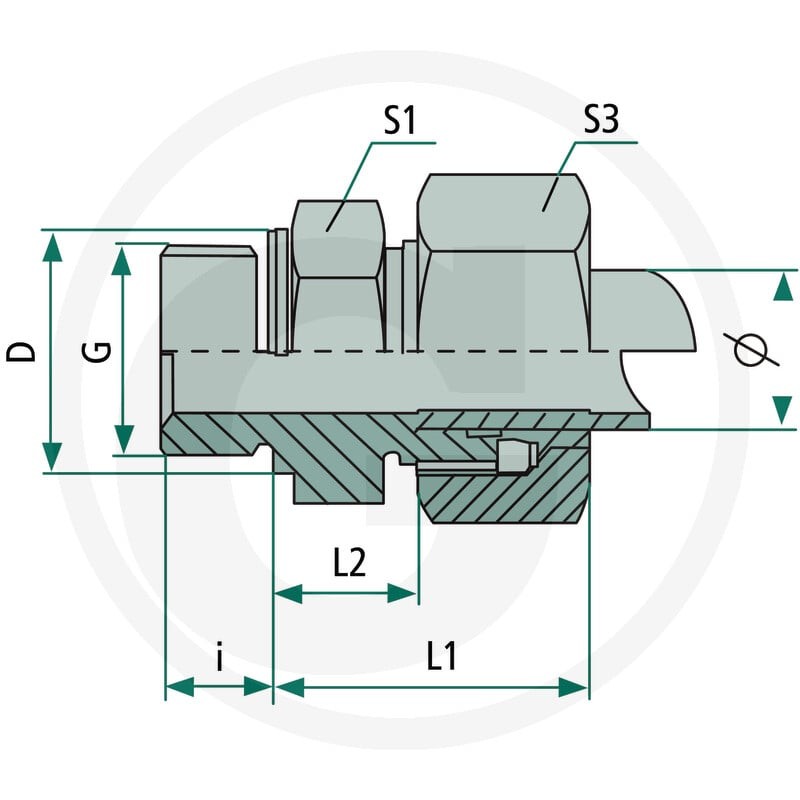 GRANIT X-GER-F 26,75 G 3/4 81524018 - 81524018 - Sklep rolniczy PoltechParts