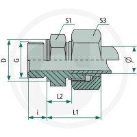 GRANIT X-GER-F 26,75 G 3/4 81524018 - 81524018 - Sklep rolniczy PoltechParts