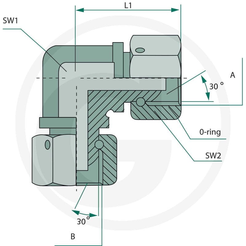 GRANIT WA 5/8 FS-BSP x 5/8 FS-BSP 81517040 - 81517040 - Sklep rolniczy PoltechParts