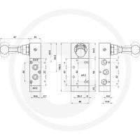 GRANIT VAZ-HHH530-G-1/4 1 - Rozdzielacz ręczny 606AZ5223CLL90 - 606AZ5223CLL90 - Sklep rolniczy PoltechParts