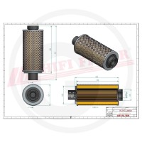 HIFI Filtr hydrauliczny 56700263 | poltechparts.pl
