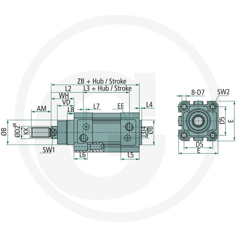 GRANIT ZTI-TNC5032/0050 C 60631600011 - Sklep PoltechParts