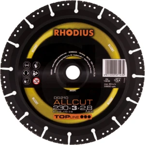 RHODIUS Diamentowa tarcza tnąca DG210 ALLCUT 77500105