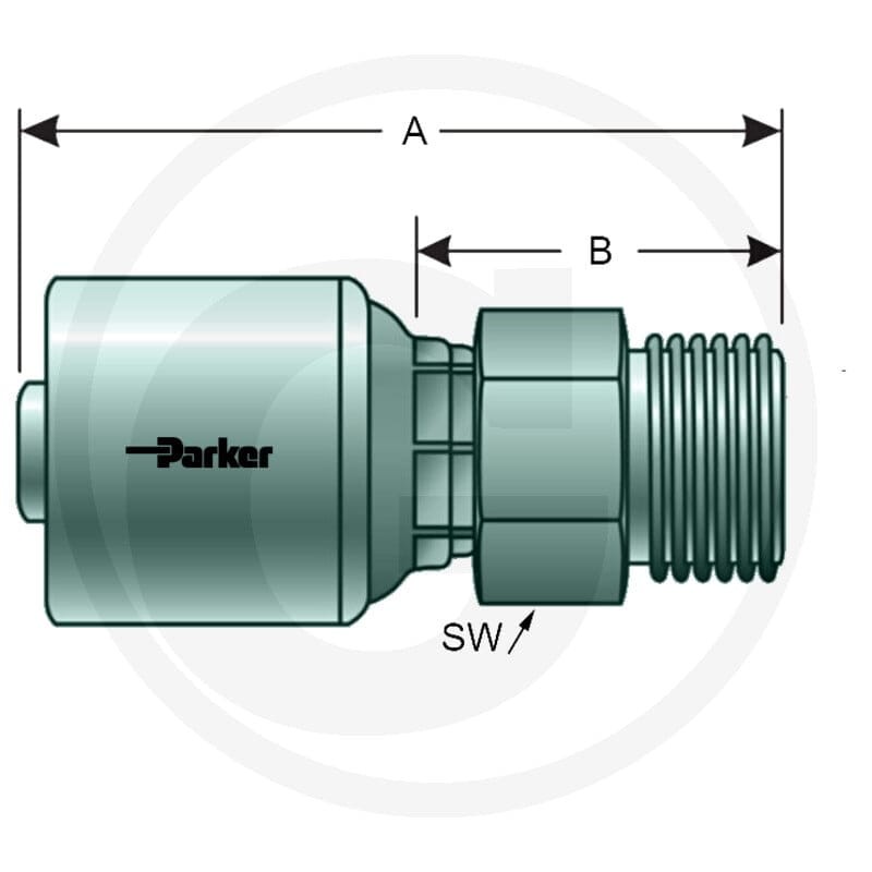 Parker PNE 10 AGL M22x1.5 (15L) 81502763 - Sklep PoltechParts