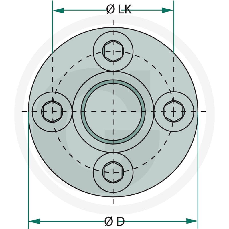 GRANIT GP-Kołnierz-LK72,5-1.1/4" 25702454 - 25702454 - Sklep rolniczy PoltechParts