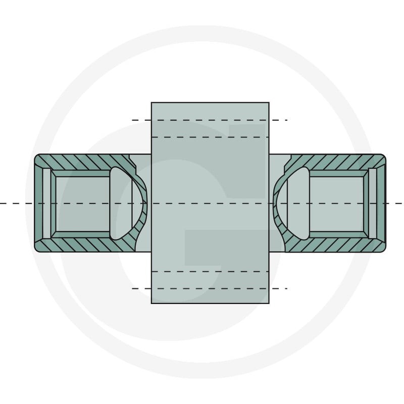 Casappa Wałek krótki PLP 10.3 FS-SS 25702179 - 25702179 - Sklep rolniczy PoltechParts