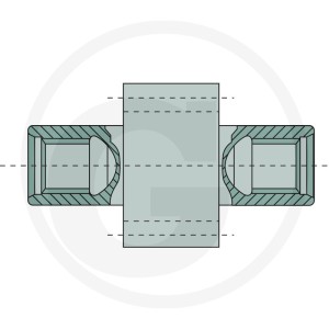 Casappa Wałek krótki PLP 10.3 FS-SS 25702179