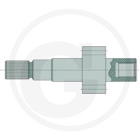 Casappa Wałek SAE B Spline PLP 30.38 25702629 - 25702629 - Sklep rolniczy PoltechParts