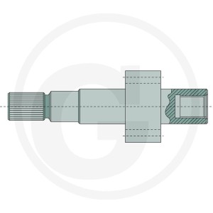 Casappa Wałek SAE B Spline PLP 30.38 25702629