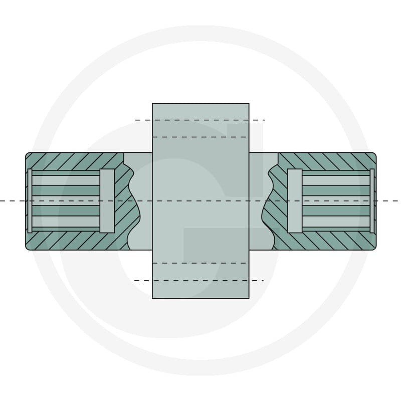 Casappa Wałek krótki PLP 30.34 25702666 - 25702666 - Sklep rolniczy PoltechParts