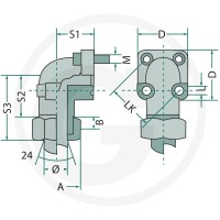GRANIT WP-kołnierz- LK35-16S 25702519 - 25702519 - Sklep rolniczy PoltechParts