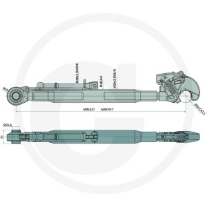 GRANIT Łącznik górny mechaniczny 20002031