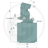 GRANIT Pompa ręczna PRP18/A-12L-DDM-V+R4 87002127 - 87002127 - Sklep rolniczy PoltechParts