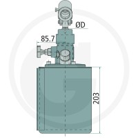GRANIT Pompa ręczna PRP18/A-12L-DDM-V+R4 87002127 - 87002127 - Sklep rolniczy PoltechParts