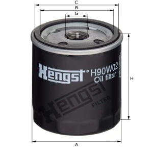 Hengst Filtr oleju 866H90W02