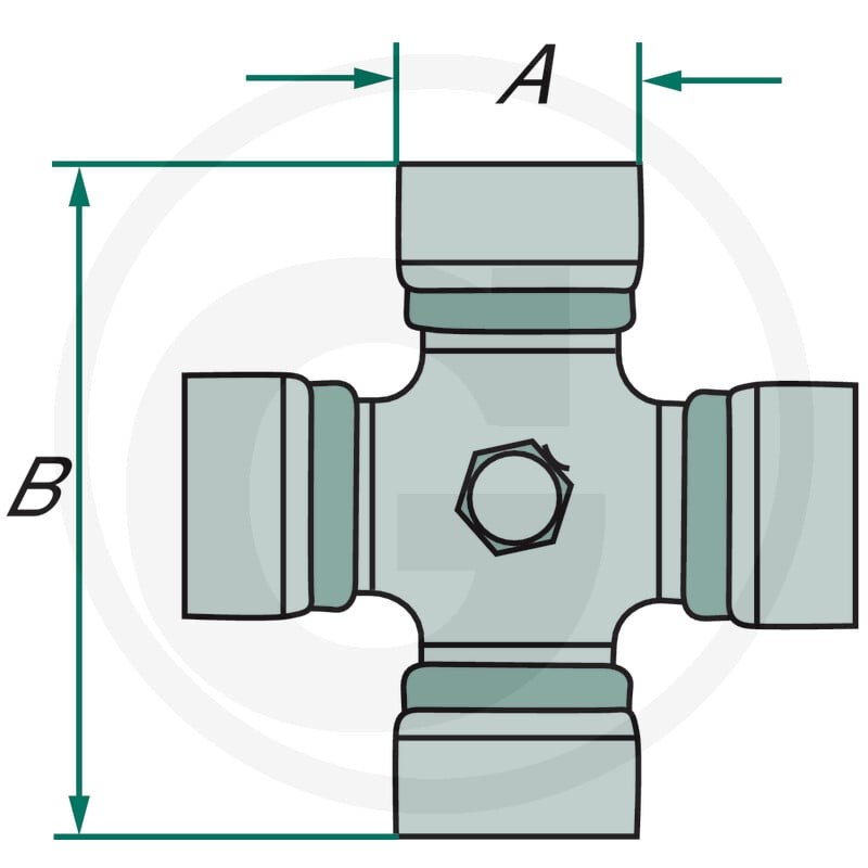 Walterscheid Zestaw krzyżaków 395044439 - 395044439 - Sklep rolniczy PoltechParts