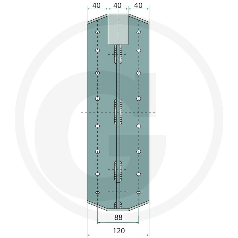 FAD Zestaw szczęk hamulcowych 220316A048C - 220316A048C - Sklep rolniczy PoltechParts
