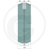 FAD Zestaw szczęk hamulcowych 220316A048C - 220316A048C - Sklep rolniczy PoltechParts